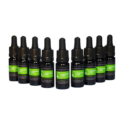 9 x Olio di cannabis CBD 1000 mg